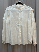 SIZE L LUCY PARIS White Shirt