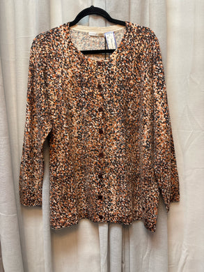 Size 2X XANDRES GOLD cardigan