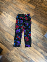 SIZE 6 TALBOTS BLK MLTCLR Pants