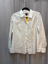 SIZE 12 TALBOTS WHT GLD Shirt