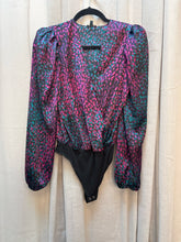 SIZE XS EXPRESS BLK PRPL TEAL Tops