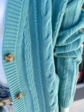 Size M TALBOTS AQUA cardigan