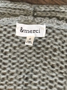 Size S & MERCI cardigan