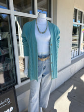 Size M TALBOTS AQUA cardigan