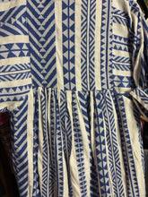 SIZE S NEVER A WALLFLOWER BLUE WHITE Dress