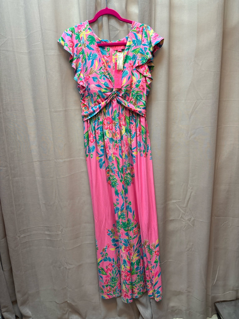 SIZE 10 Lilly Pulitzer HOT PINK Dress