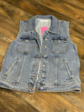 SIZE M AMANDA UPRICHARD MEDIUM WASH Outerwear