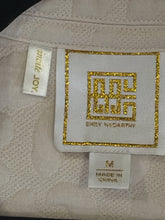 SIZE M EMILY MCCARTHY IVORY BLACK Tops