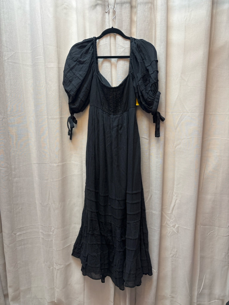 free people black dresses Free People Floreo Mini Dress Black / 0