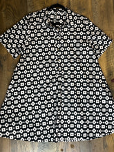 SIZE L ANTHROPOLGIE WHITE BLACK Dress