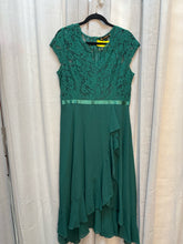 SIZE XL MIUSOL DARK GREEN Dress