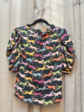 SIZE XS MICHELLE MCDOWELL BLK MLTCLR Tops