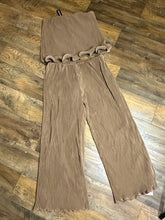 SIZE 10 PRETTY LITTLE THING Brown 2Pcs Suits