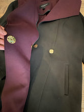 SIZE S MARC NEW YORK BLK BURGDY Outerwear