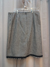 SIZE 10 TALBOTS BLK WHT Skirt