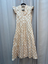 SIZE XS CECE BEIGE WHT Dress