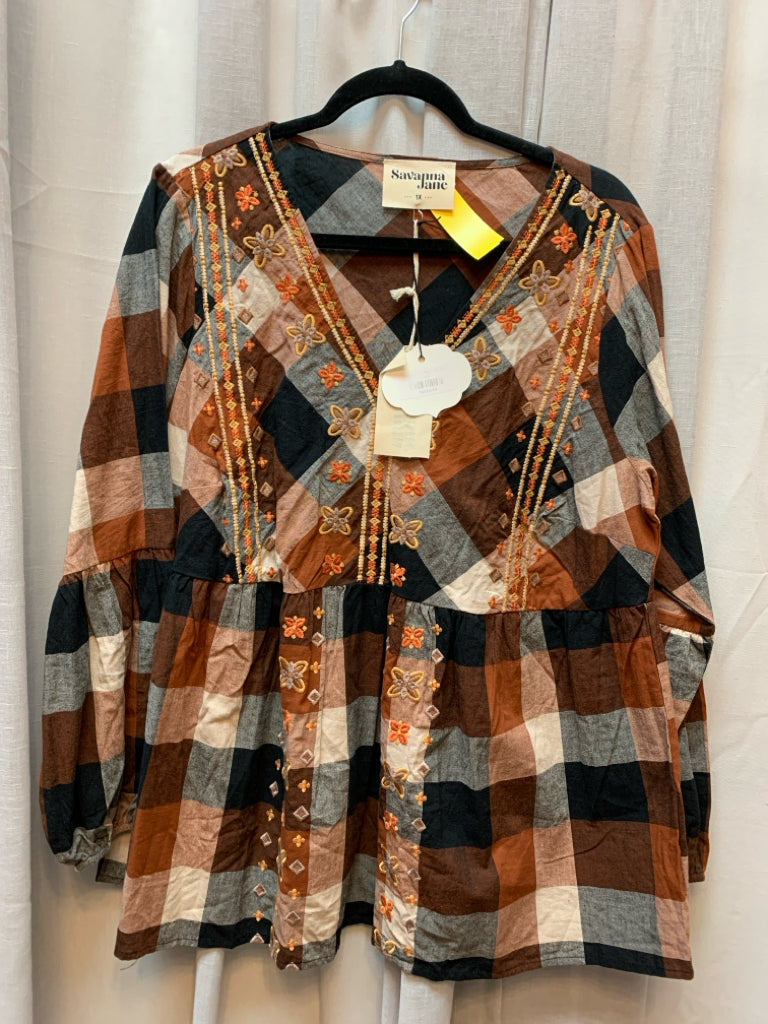 SIZE 1X SAVANNAH JANE Tops