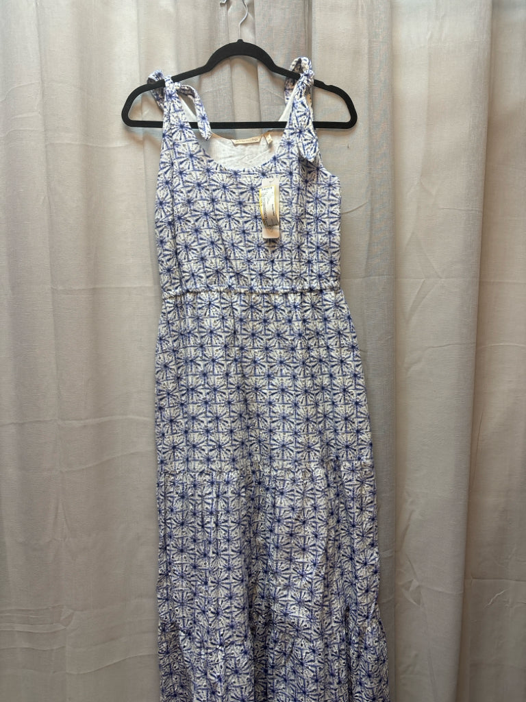 SIZE S SOFT SURROUNDINGS WHT PRPL Dress – AnotherDebut
