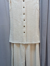 SIZE S EXPRESS Cream 2Pcs Suits