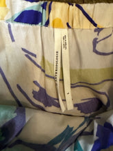 SIZE L ANTHROPOLOGIE BLUE YELLOW Dress