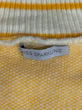 Size M MISS SPARKLING Ivory cardigan