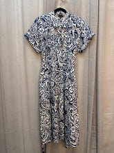 SIZE 14 TALBOTS NVY WHT Dress