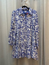SIZE L TCEC PRPL WHT Dress