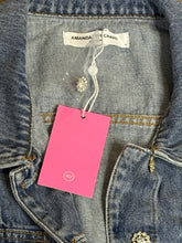 SIZE M AMANDA UPRICHARD MEDIUM WASH Outerwear