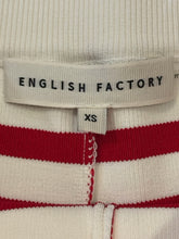 SIZE XS ENGLISH FACTORY RED WHITE Shorts