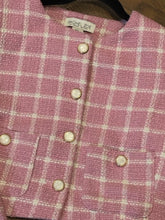 Size M RACHEL ZOE PINK WHITE Blazers