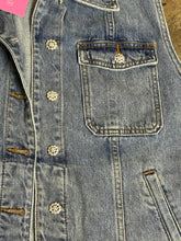 SIZE M AMANDA UPRICHARD MEDIUM WASH Outerwear