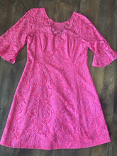 SIZE 12 Lilly Pulitzer HOT PINK Dress