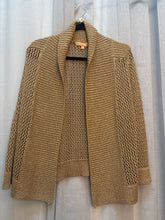 Size L ELLEN TRACY Gold cardigan