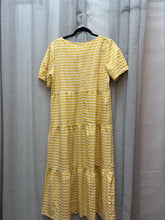 SIZE M BIBI YLLW WHT Dress