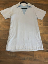 SIZE S CHAKERIS CHARLESTON LIGHT BLUE Dress