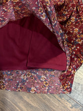 SIZE M EVERLY Burgundy Dress