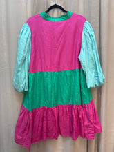 SIZE XXL EMILY MCCARTHY PNK GRN BLU Dress