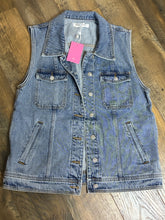 SIZE M AMANDA UPRICHARD MEDIUM WASH Outerwear