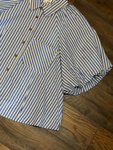 SIZE L &MERCI BLUE WHITE Tops