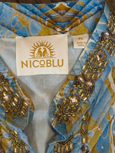 SIZE LPetite NICOBLU Blue Tops