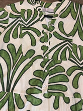 SIZE XL TINA STEPHENS GREEN WHITE Dress