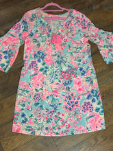SIZE L Lilly Pulitzer PINK BLUE Dress