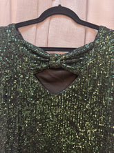 SIZE S CABLE & GAUGE DARK GREEN Dress