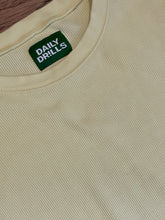 SIZE S DAILY DRILLS Yellow SWEATSHIRT