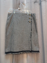 SIZE 10 TALBOTS BLK WHT Skirt