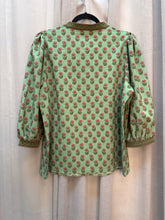 SIZE XL MARY SQUARE GRN PNK Tops