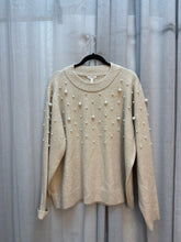 SIZE 2X CROWN & IVY Beige Sweaters
