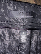 SIZE 8 WHITE HOUSE BLACK MARKET Black Pants