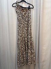 SIZE S PRETTY GARDEN BRWN BEIGE GRN Dress