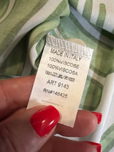 SIZE XL TINA STEPHENS GREEN WHITE Dress